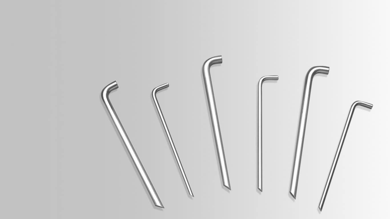 Precision Tine serija, puni zupci za prozračivanje, ručni i montirani prozračivači golf i sport